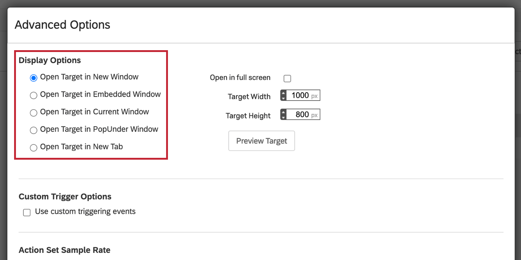 Options Action
